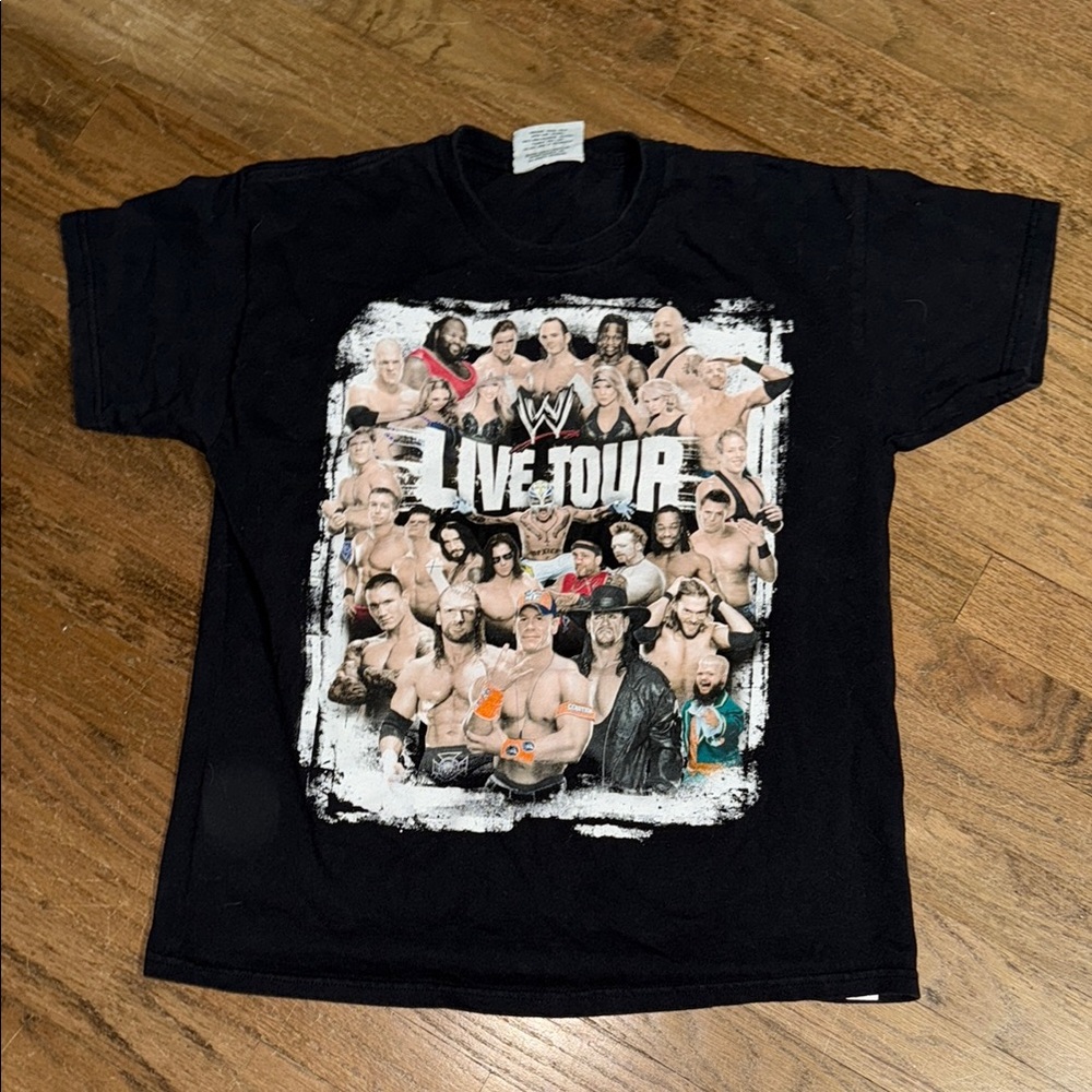 WWE Live Tour Black T-Shirt